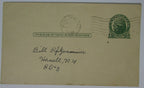 Bill Fischer Notre Dame Fighting Irish  CFB HOF Signed 1949 GPC Postcard 144793