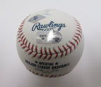 Rafael Furcal inscr " 2000 NL ROY" Signed OML Baseball MLB HOLO 138807