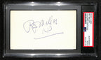 Rip Miller CFB HOF Signed/Auto 3x5 Index Card Notre Dame PSA/DNA 189017