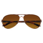 Oakley // Women's // Feedback Polarized Sunglasses // Pol Gold + PRIZM Rose Gold Polarized