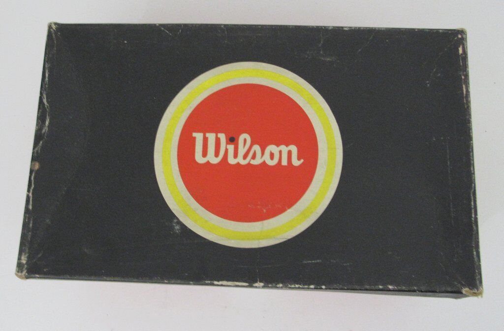 Pair of Vintage Wilson Riteweight Black Football Cleats Size 8.5  NIB 182906