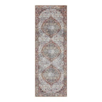 Wynter Oriental Area Rug // Red + Multicolor
