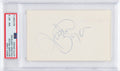 Richard Pryor Autographed 3x5 Card Performer PSA/DNA 177196