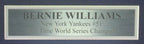 Bernie Williams Autographed Jersey New York Yankees Framed Beckett 188538