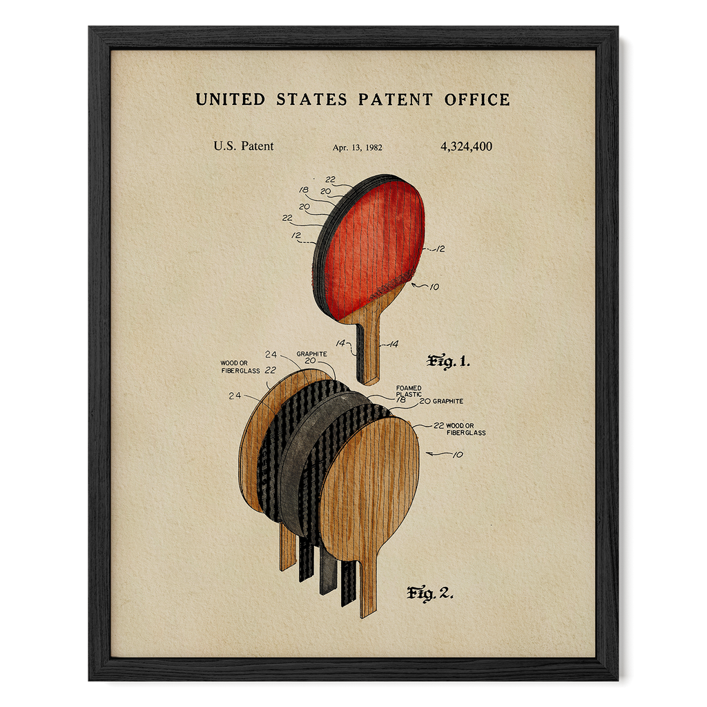 Table Tennis Paddle (1982)