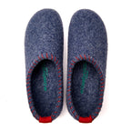 Yew Wool Slipper // Navy