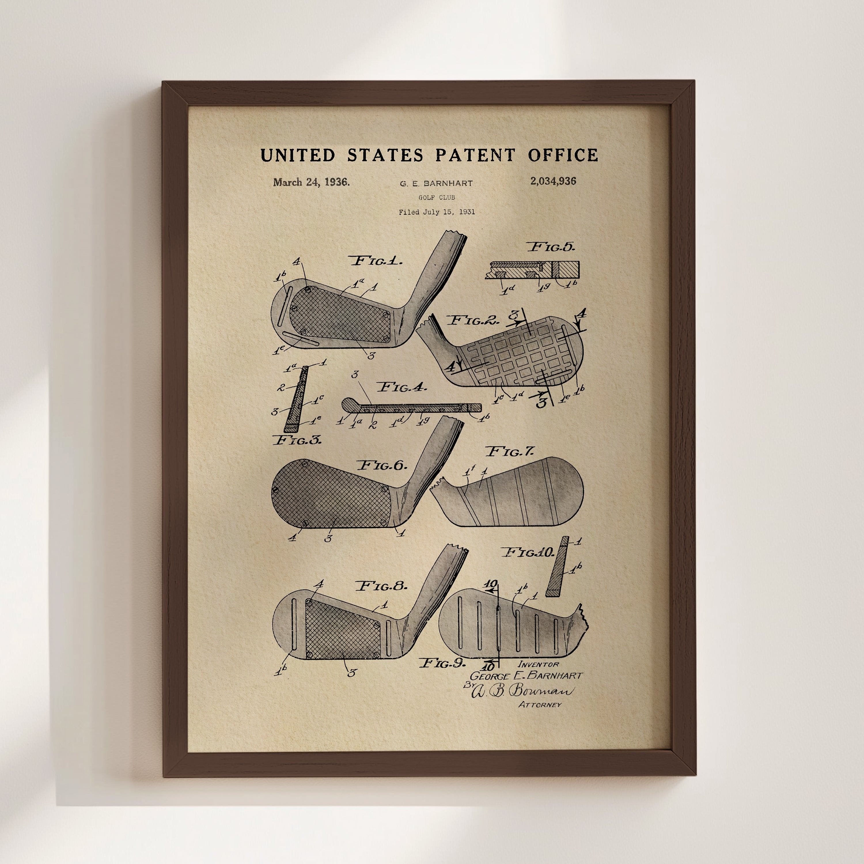 Golf Iron (1936)