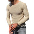 Rollneck Waffle Pullover // Apricot