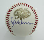 Jack McKeon 2003 World Series Marlins Signed/Autographed OML Baseball JSA 141243