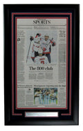 2022 Washington Post Newspaper Alex Ovechkin 800 Career Goals Framed 176440
