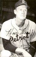 Hoot Evers Tigers d. 1991 Signed/Autographed 3x5  Photo 178217