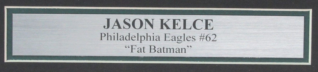 Jason Kelce Signed/Autographed 8x10 Photo Eagles Framed PSA/DNA 190245
