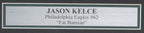 Jason Kelce Signed/Autographed 8x10 Photo Eagles Framed PSA/DNA 190245