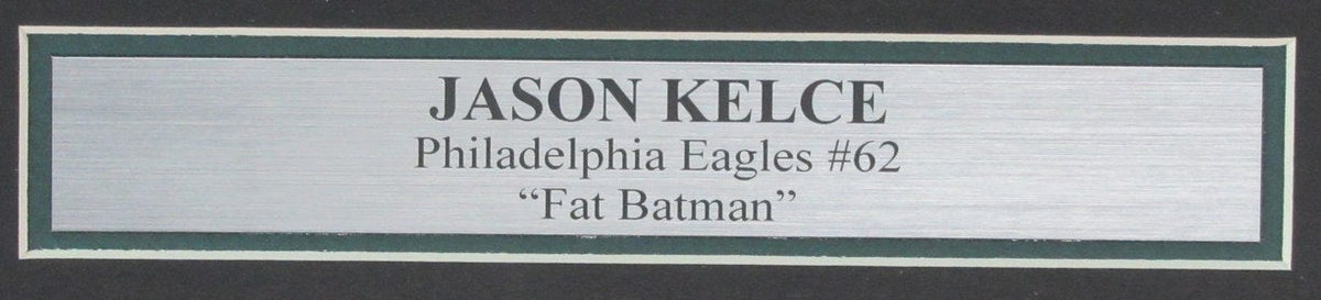Jason Kelce Signed/Autographed 8x10 Photo Eagles Framed PSA/DNA 190245