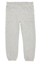 Tucker + Tate Kids' Ruffle Waist Cotton Blend Joggers in Grey Light Heather  Size 2