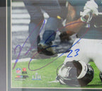 Rodney McLeod Eagles Superbowl LII Champion Signed 8x10 Photo Framed JSA 135199
