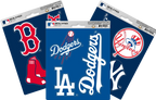 MLB Official Team Sticker Mats - Set of 3 Stickers