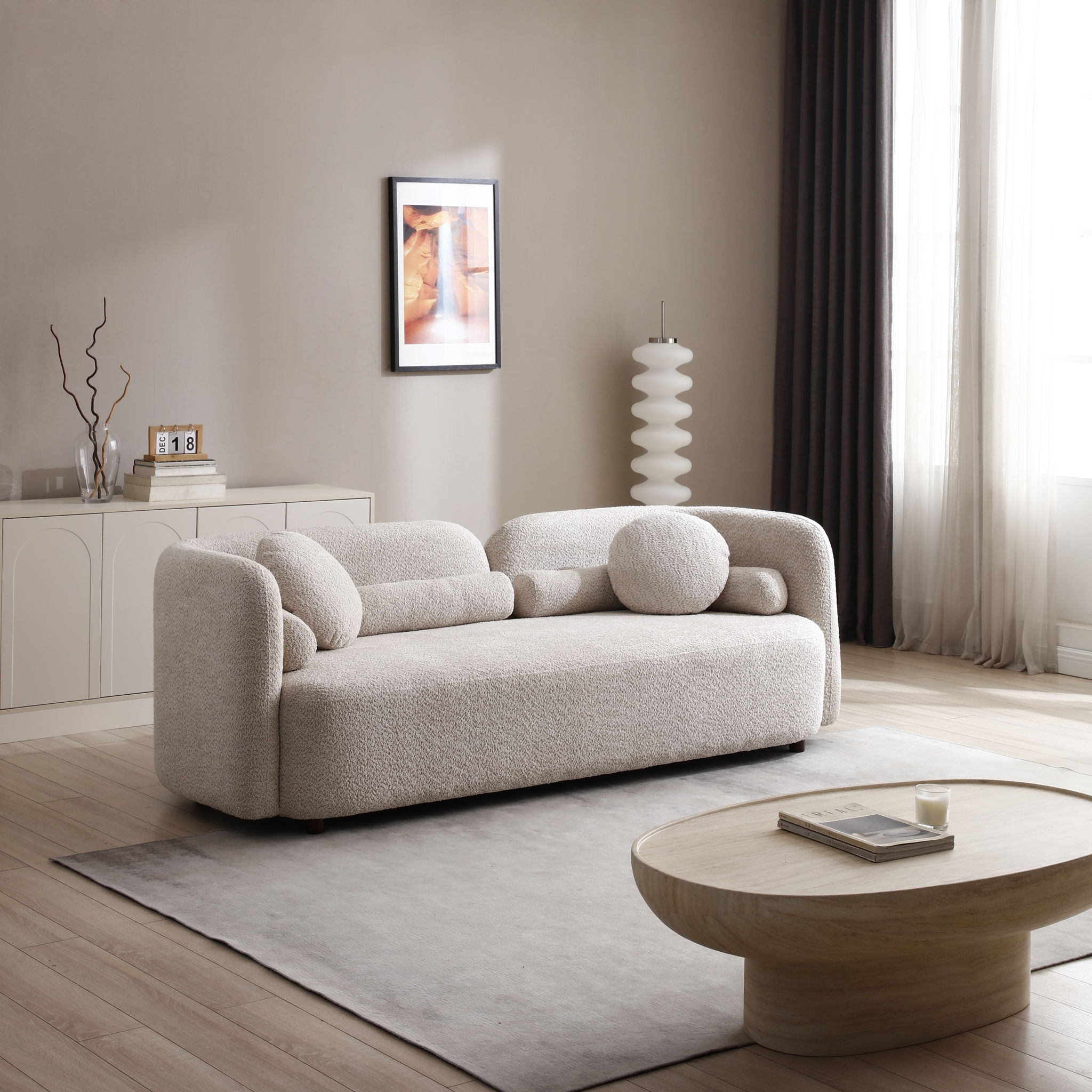 Luxury Modern Couch, 3 Seater Sofa