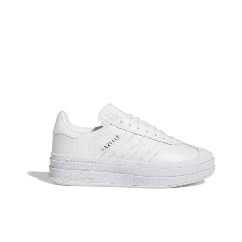 Adidas Gazelle Bold 'Triple White' - Women's Platform Sneakers