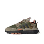 Adidas Nite Jogger Brown Dark Green - Men's Casual Sneakers