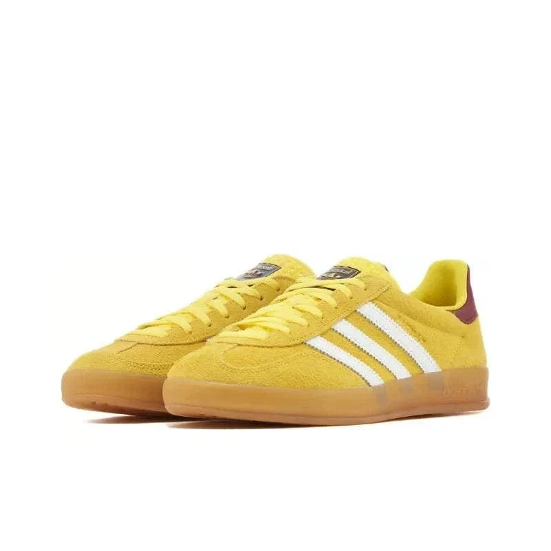 Adidas Originals Gazelle Indoor 'Bright Yellow Burgundy'