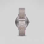 NCMPRBL Advance Rose Clay Quartz 36MM Milanese Mesh Watch