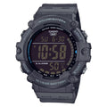 Casio Men's Dark Gray Digital Watch with Black Dial - AE-1500WH-8BV