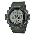 Casio Men's Oversized Digital Sport Watch with Green Band - AE-1500WHX-3AVCF