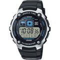 Casio Men's Rugged Digital Sport Watch with Stainless Steel Band - AE-2000WD-1A