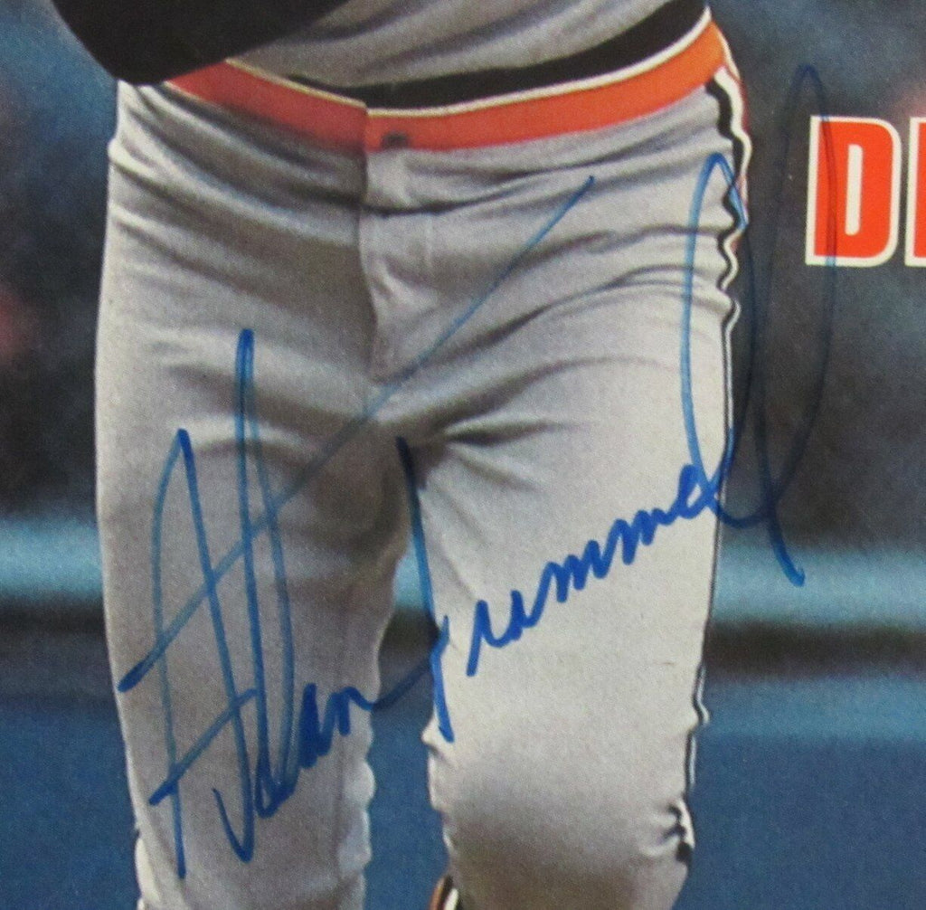 Alan Trammel HOF Autographed 1984 Sports Illustrated Magazine Tigers JSA