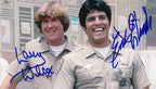Larry Wilcox/Erik Estrada Dual-Autographed 8x10 Photo "Chips" Beckett 183530