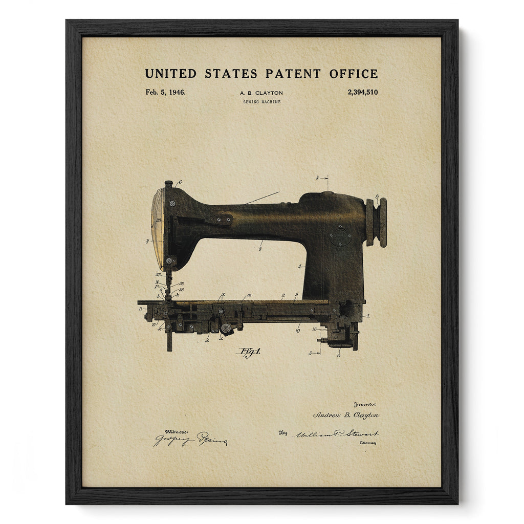 Black Sewing Machine (1946)