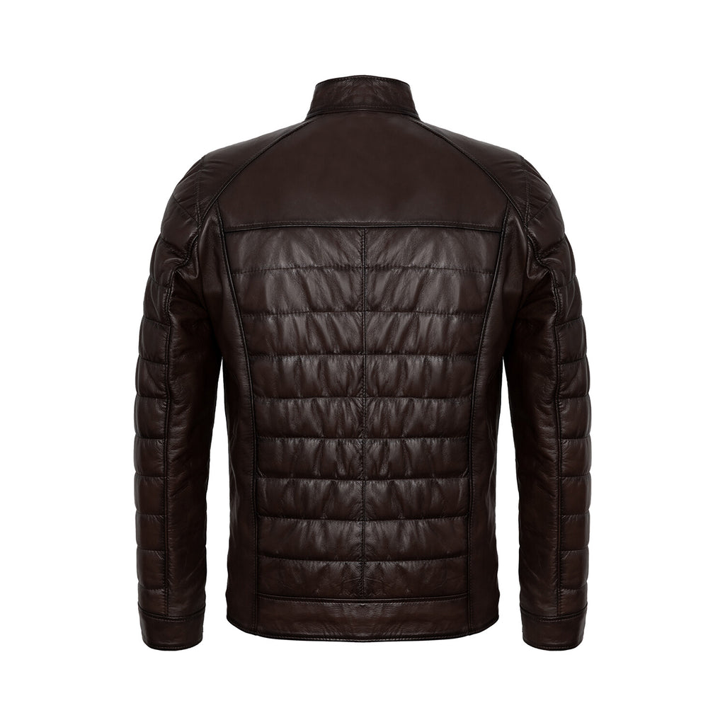 Quilted Jacket // Brown