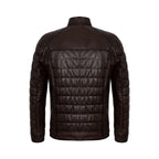 Quilted Jacket // Brown
