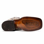 Western Collection Missouri // Python Leather Cowboy Boot // Natural
