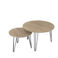 Round Nesting Coffee Table (Set of 2)