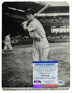 Mickey Vernon Autographed 7.5x10 Baseball Magazine Insert Photo Senators PSA/DNA