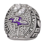 2001 & 2012 Baltimore Ravens  Super Bowl Championship Ring &Trophy Set