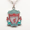 Liverpool Football Club Necklace – LFC Crest Pendant Jewelry Gift for Fans