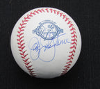 Jay Johnstone Signed/Auto Yankees 100th OML Baseball JSA 186686