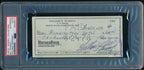 Bill Russell HOF Autographed/Signed 1978 Bank Check Boston Celtics PSA/DNA