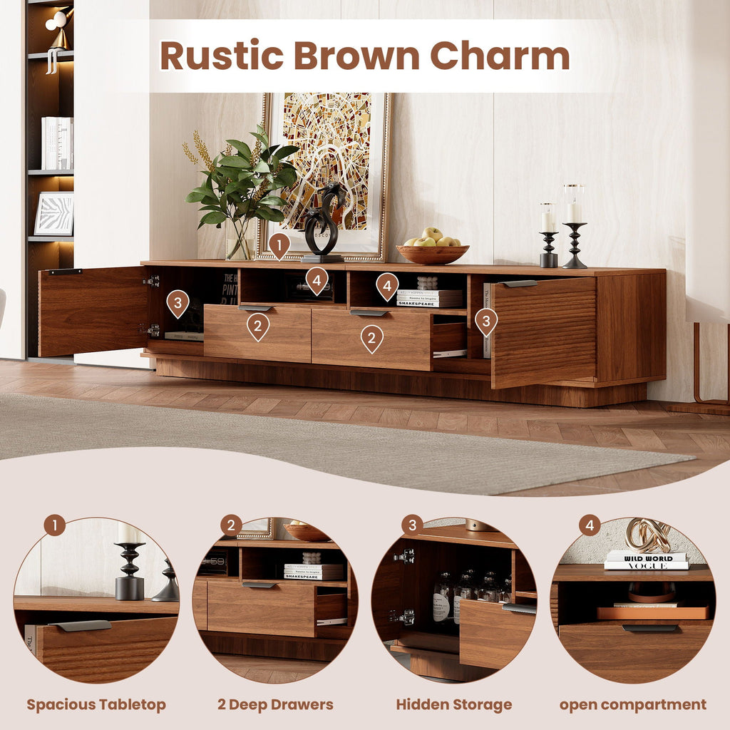 TV Stand, With Deep Drawers