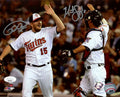 Kurt Suzuki/Glen Perkins Minnesota Twins Dual-Signed/Auto 8x10 Photo JSA 159042