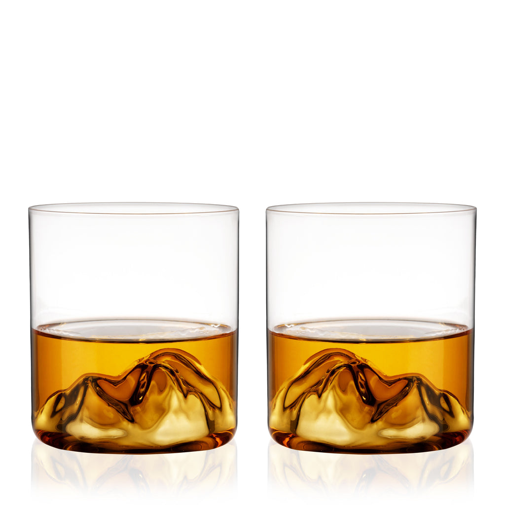 Mountain Crystal Tumblers Set of 2
