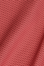 AIR Zip Polo Solid // Cinnabar