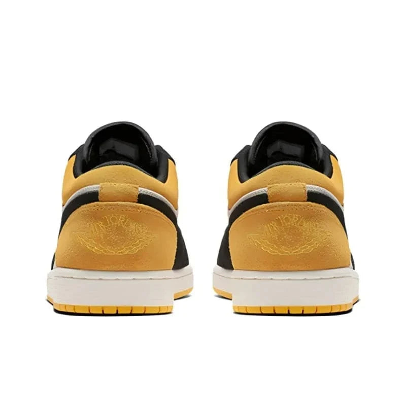 Air Jordan 1 Low Sail University Gold Black