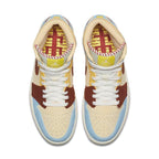 Air Jordan 1 Mid SE 'Fearless Maison Chateau Rouge'