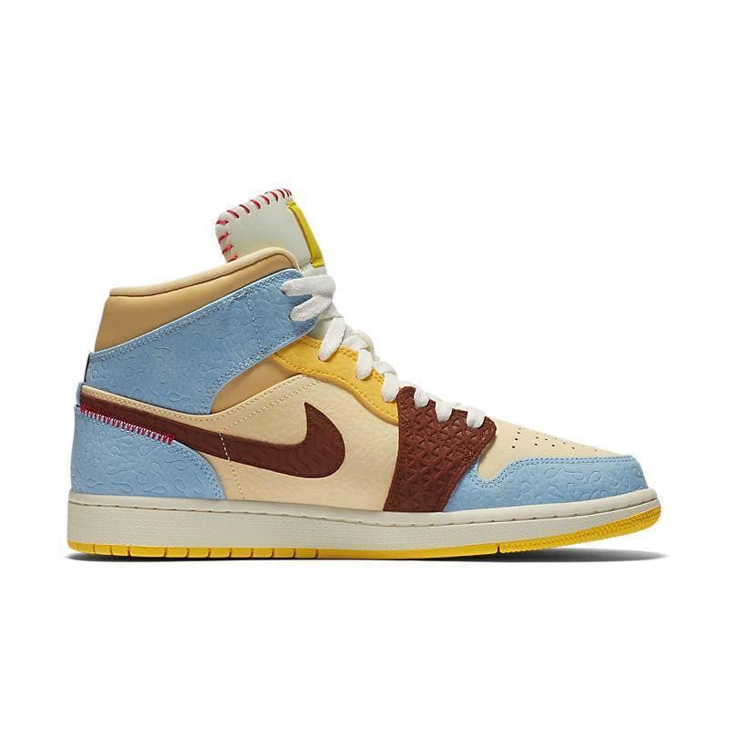 Air Jordan 1 Mid SE 'Fearless Maison Chateau Rouge'