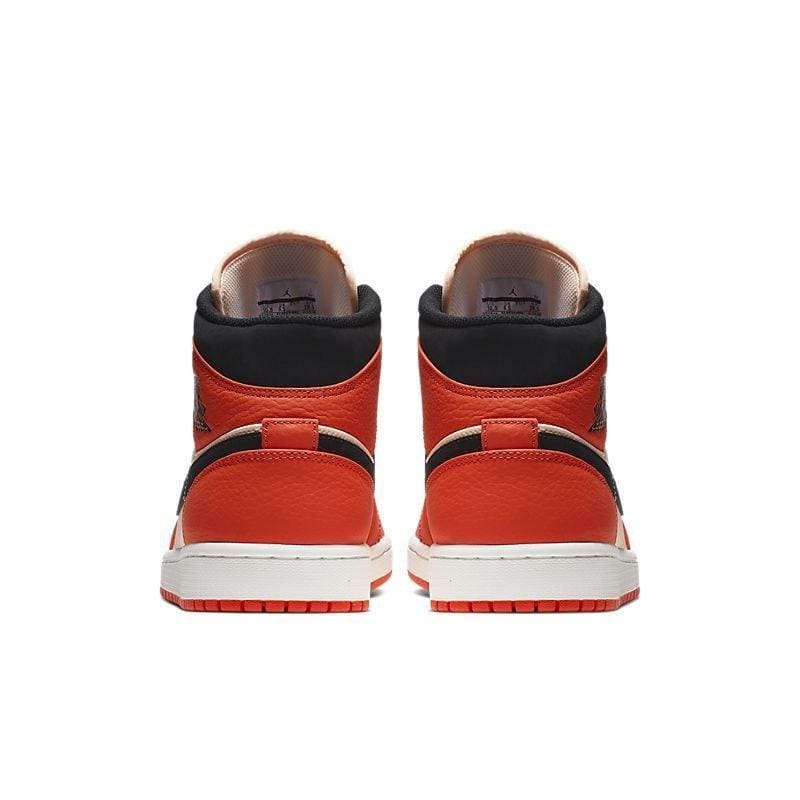 Air Jordan 1 Mid 'Team Orange Black'