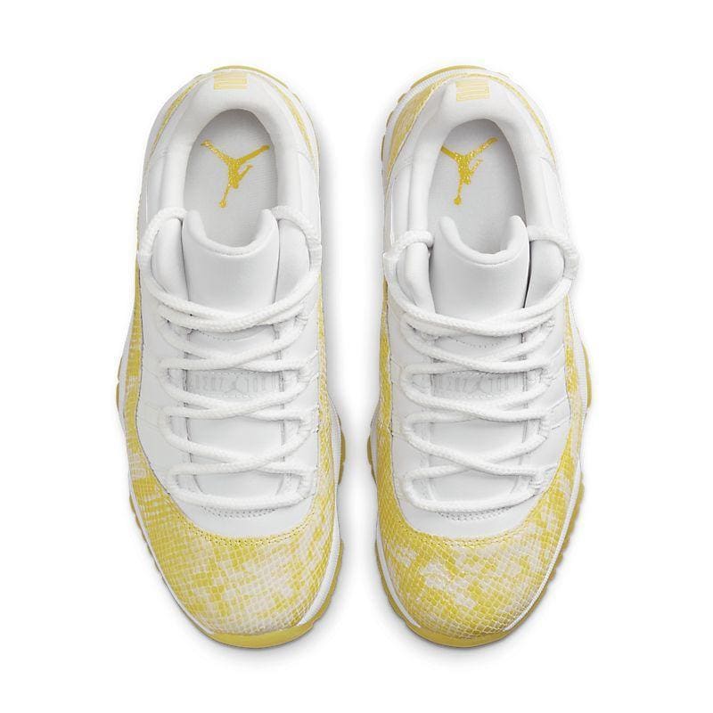 Air Jordan 11 Retro Low 'Yellow Snakeskin'